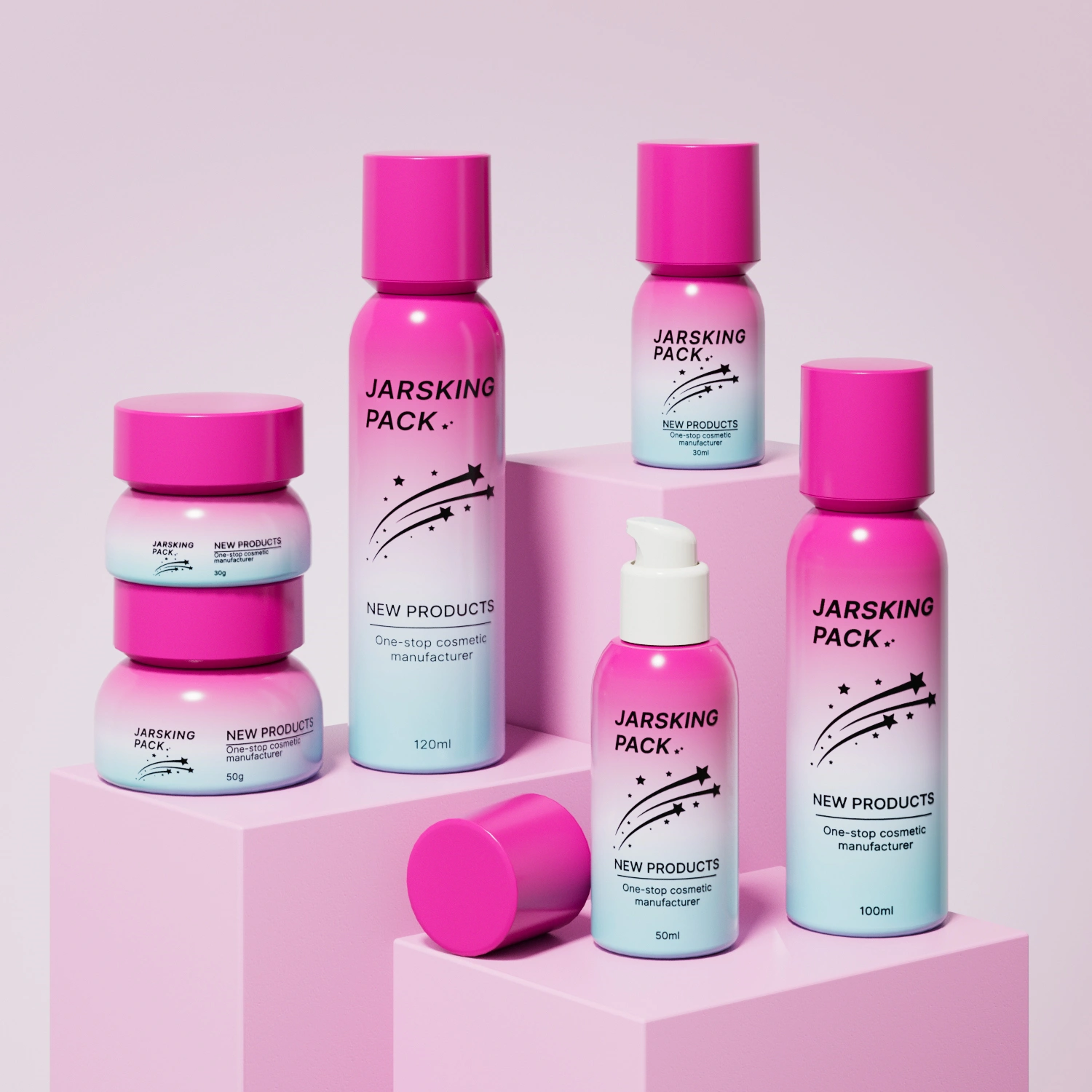 Skincare packaging for Gen Z brands