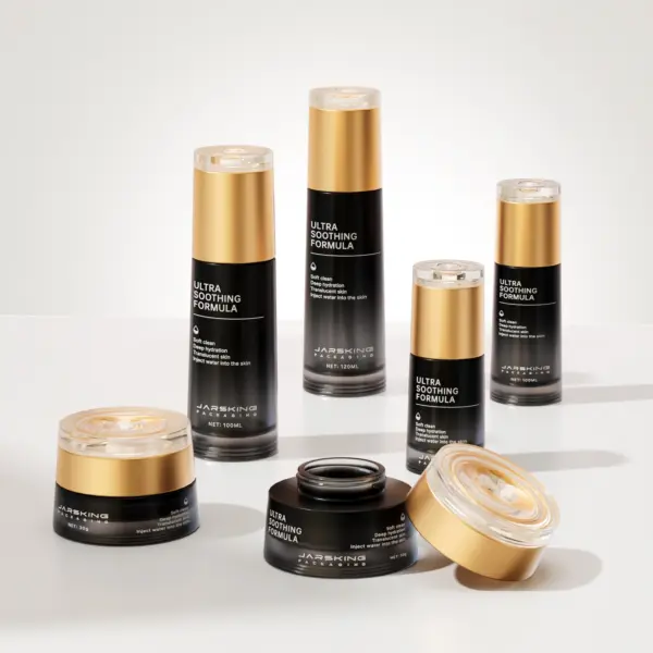 Luxury Skincare Packaging Custom Bottles with Pumps