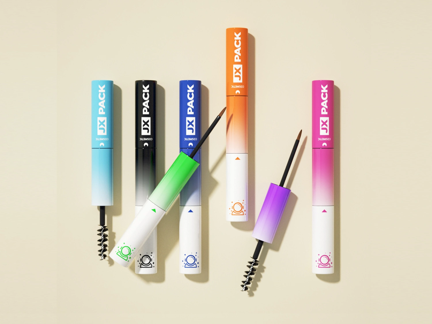 Custom Mascara Tubes