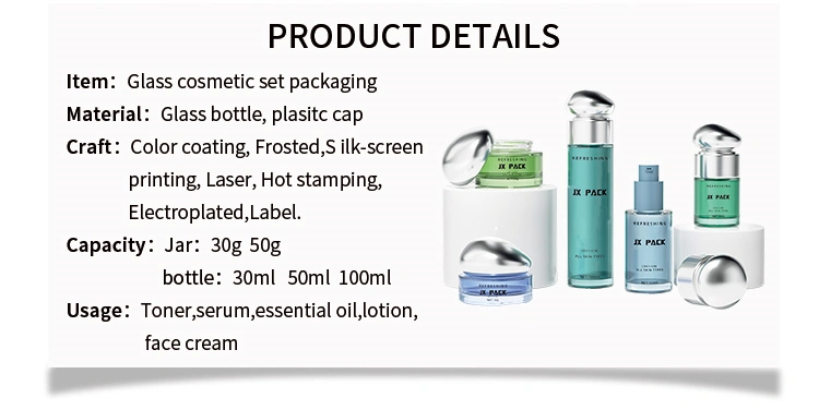 Heavy glass jar with unique lid