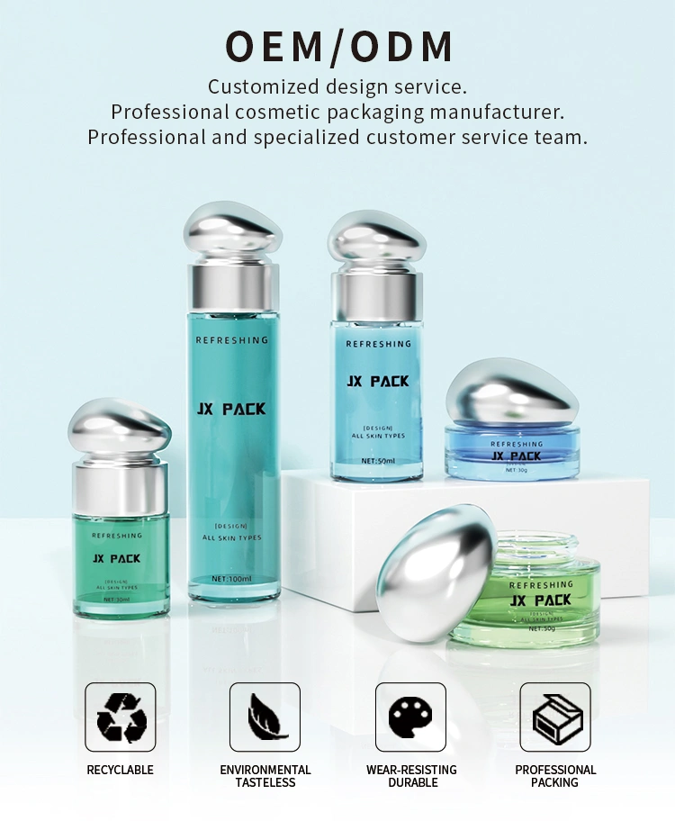 OEM futuristic skincare containers