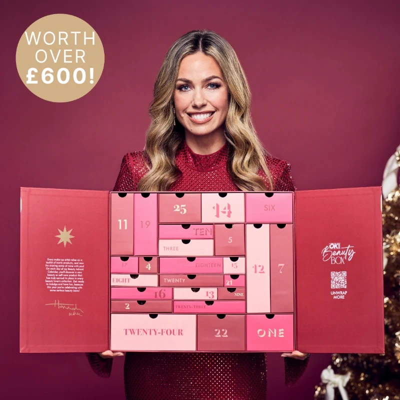 OK! Beauty Box's Christmas advent calendar