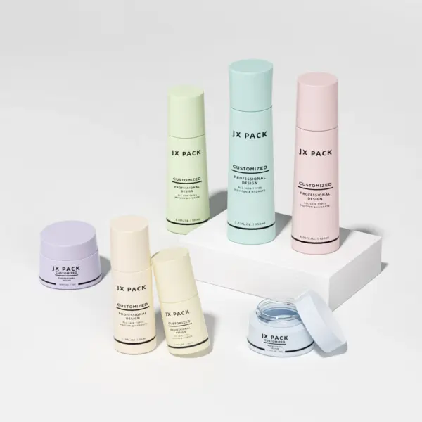 Professional glass cosmetic packaging