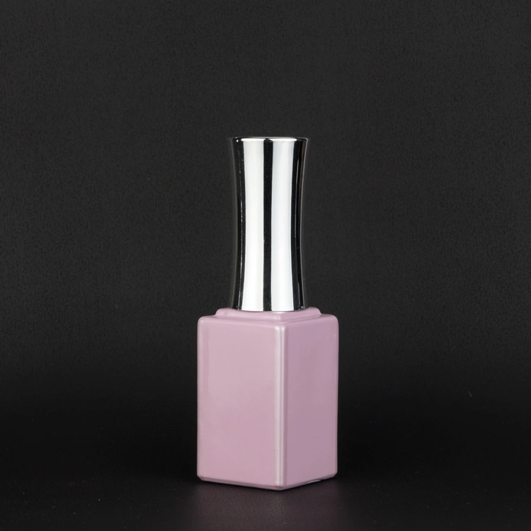 Cosmetic glass bottle for nails