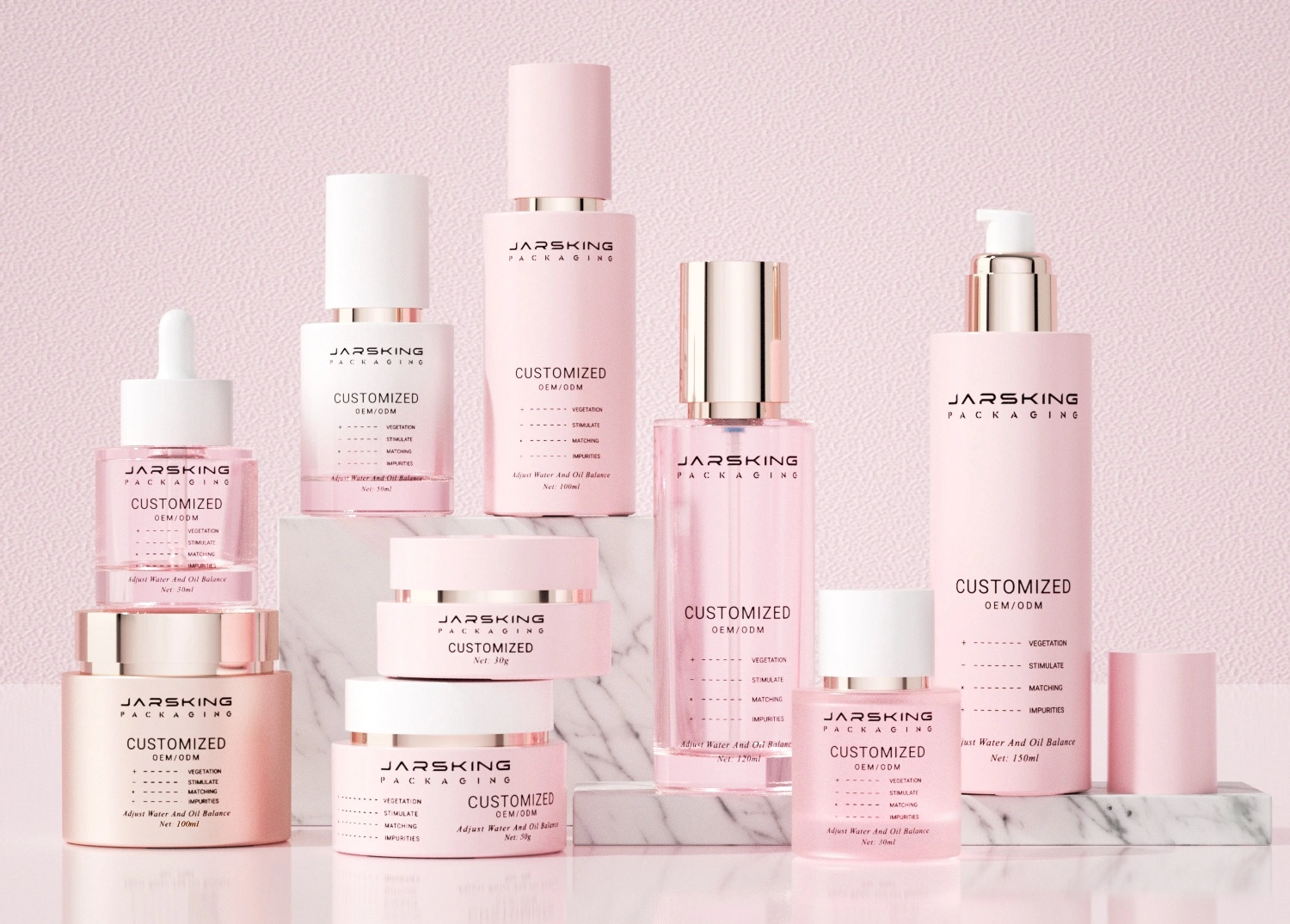 custom luxury cosmetic skincare packaging