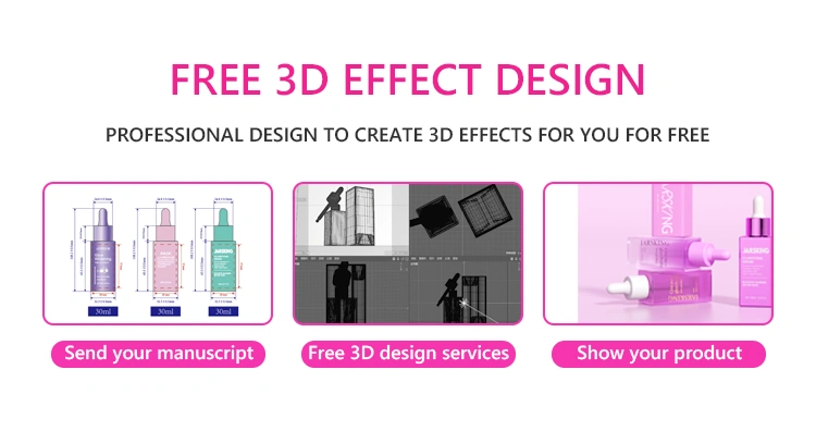 Minimalist beauty packaging design