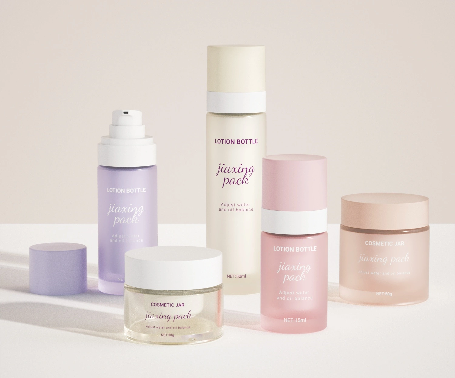 Othilapak’s replaceable glass cosmetic packaging