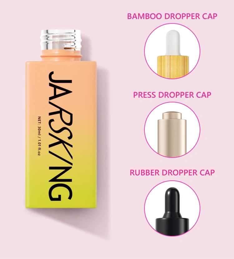 Packaging with bamboo dropper cap