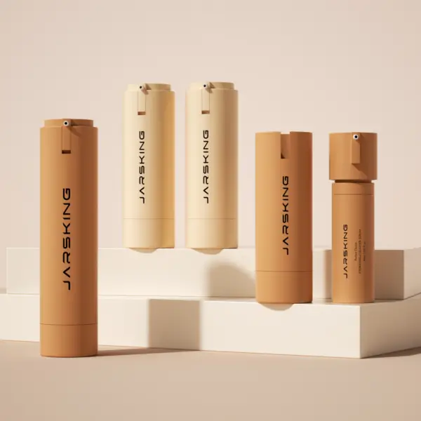 PCR plastic cosmetic containers