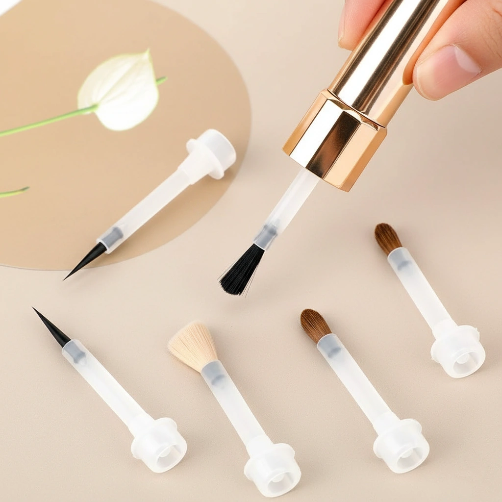 Square nail polish bottles