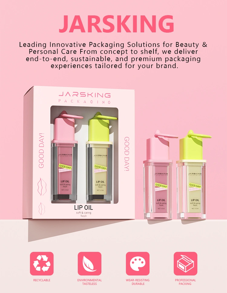 5ml square lip gloss tube