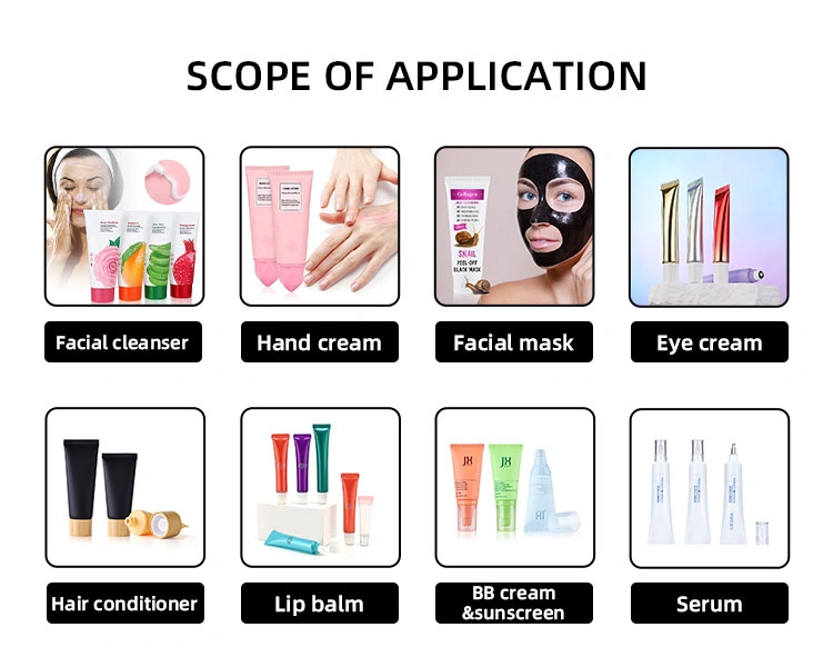 cosmetic tube application