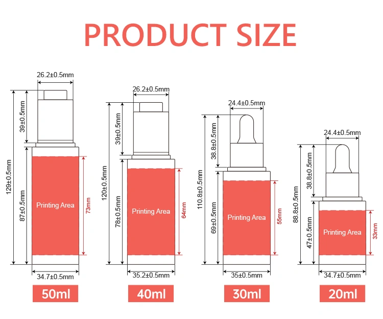 Custom Pantone color bottles
