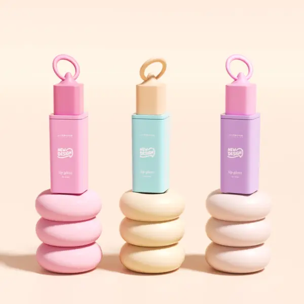 Cute lip gloss containers