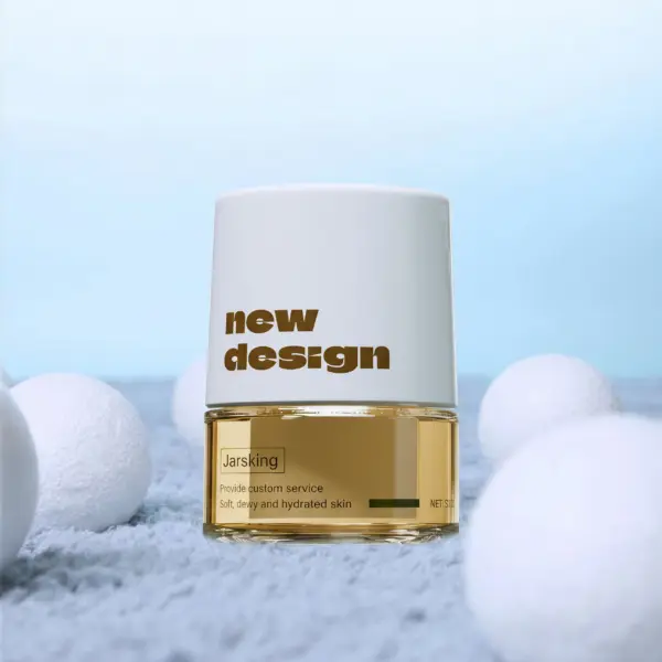 luxury glass cosmetic jars