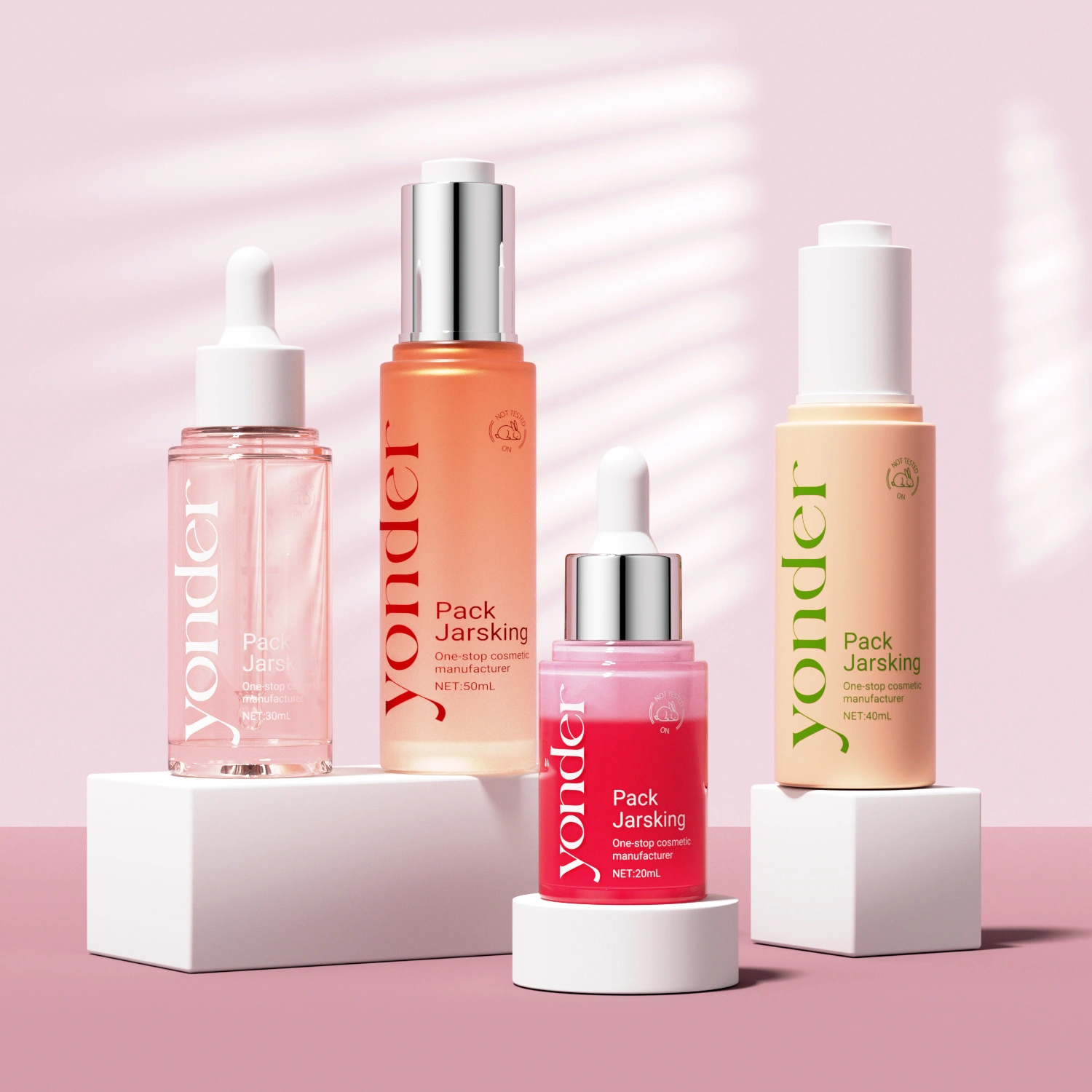 Packaging for booster serums