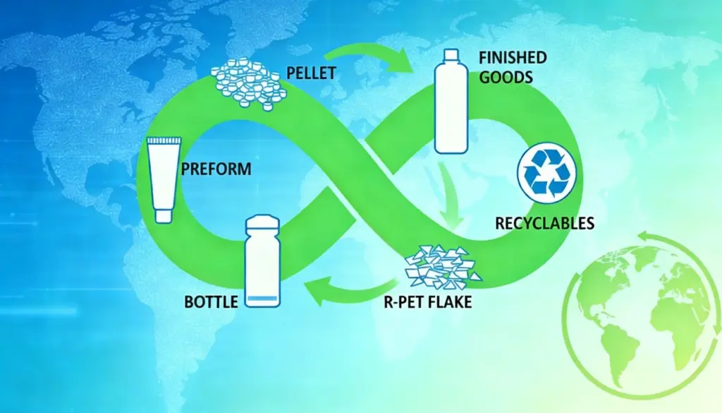 PCR Plastic Packaging Choosing Between 30% and 100% Recycled Content