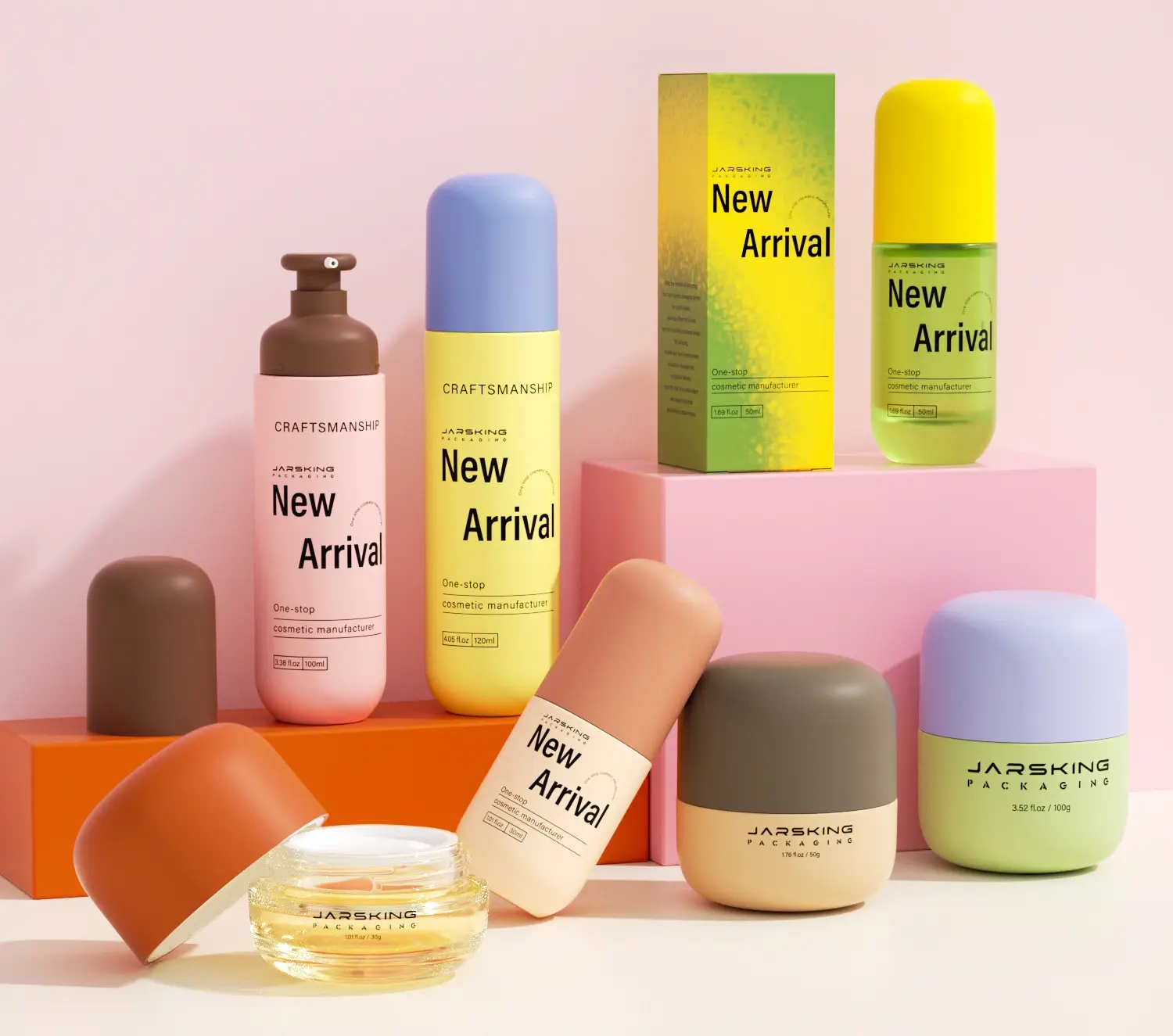 skincare packaging custom solution