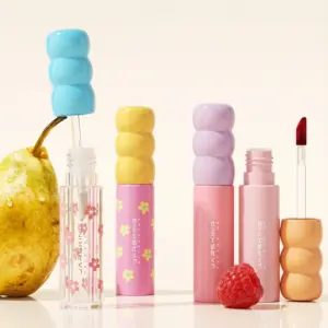 AS plastic lip tint tubes