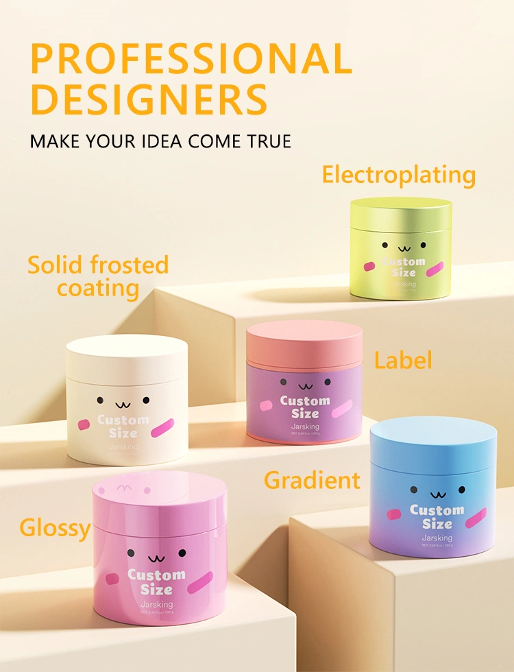 Circular economy cosmetic jar