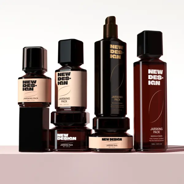 Color-customizable cosmetic jars