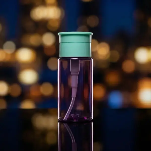 Custom color plastic pump bottles