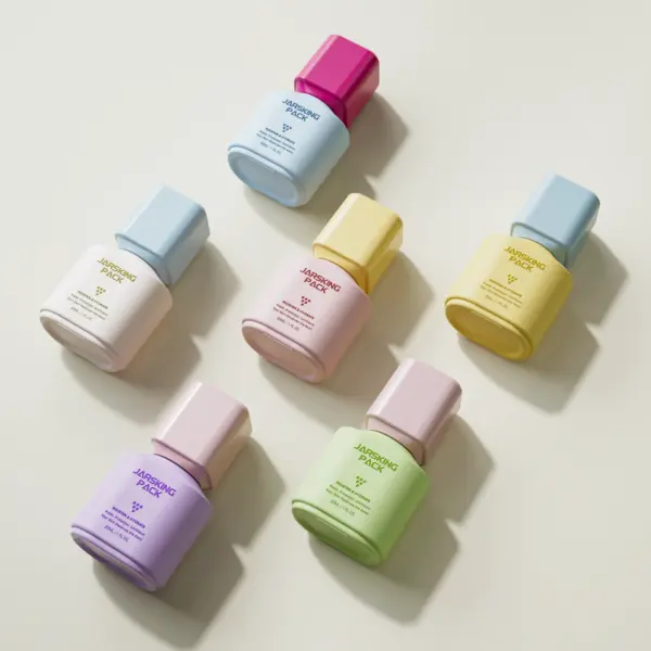 Recyclable skincare bottle collection