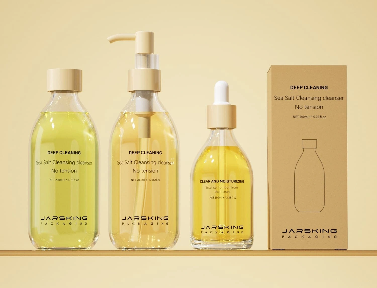 custom cosmetic set packaging