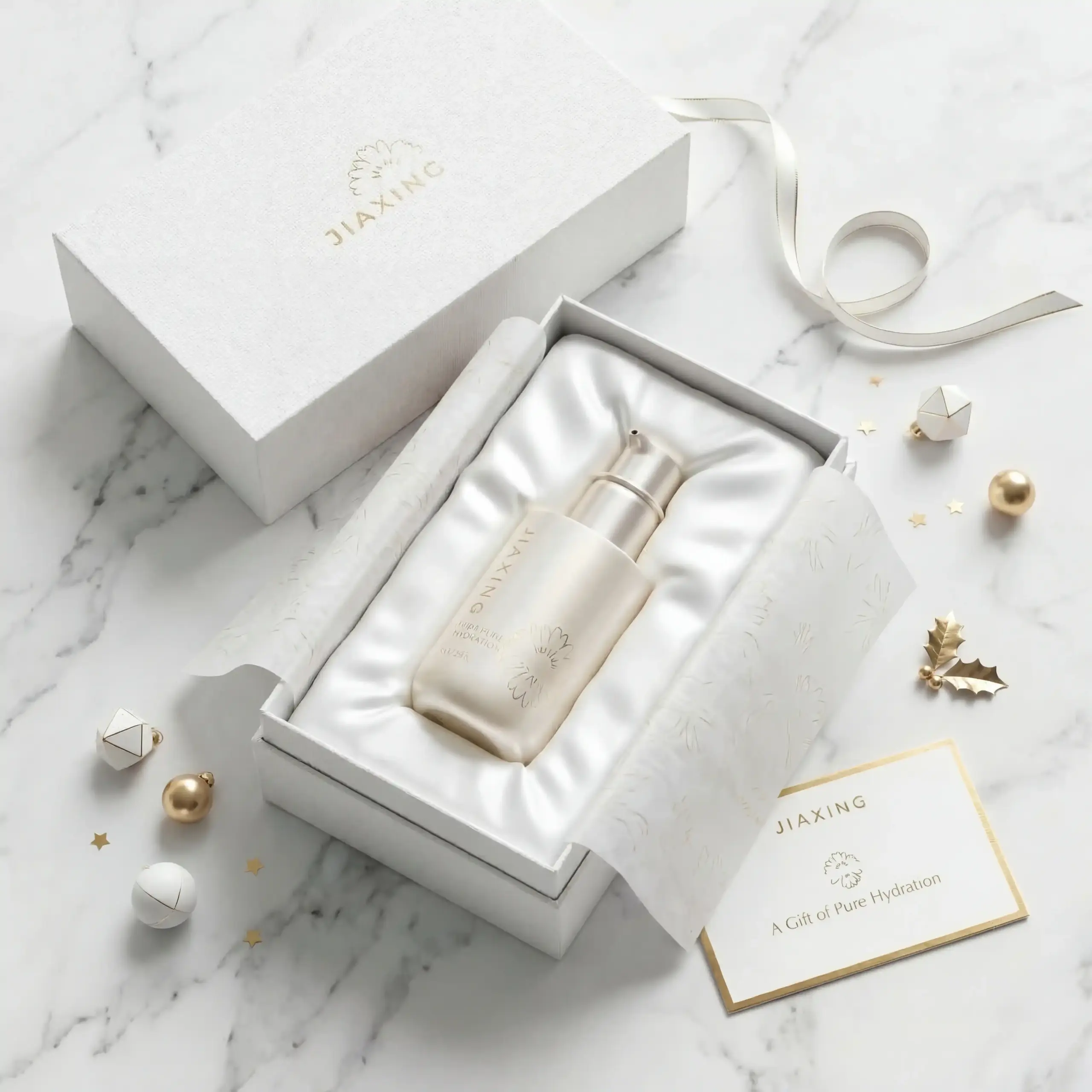 Private label serum packaging