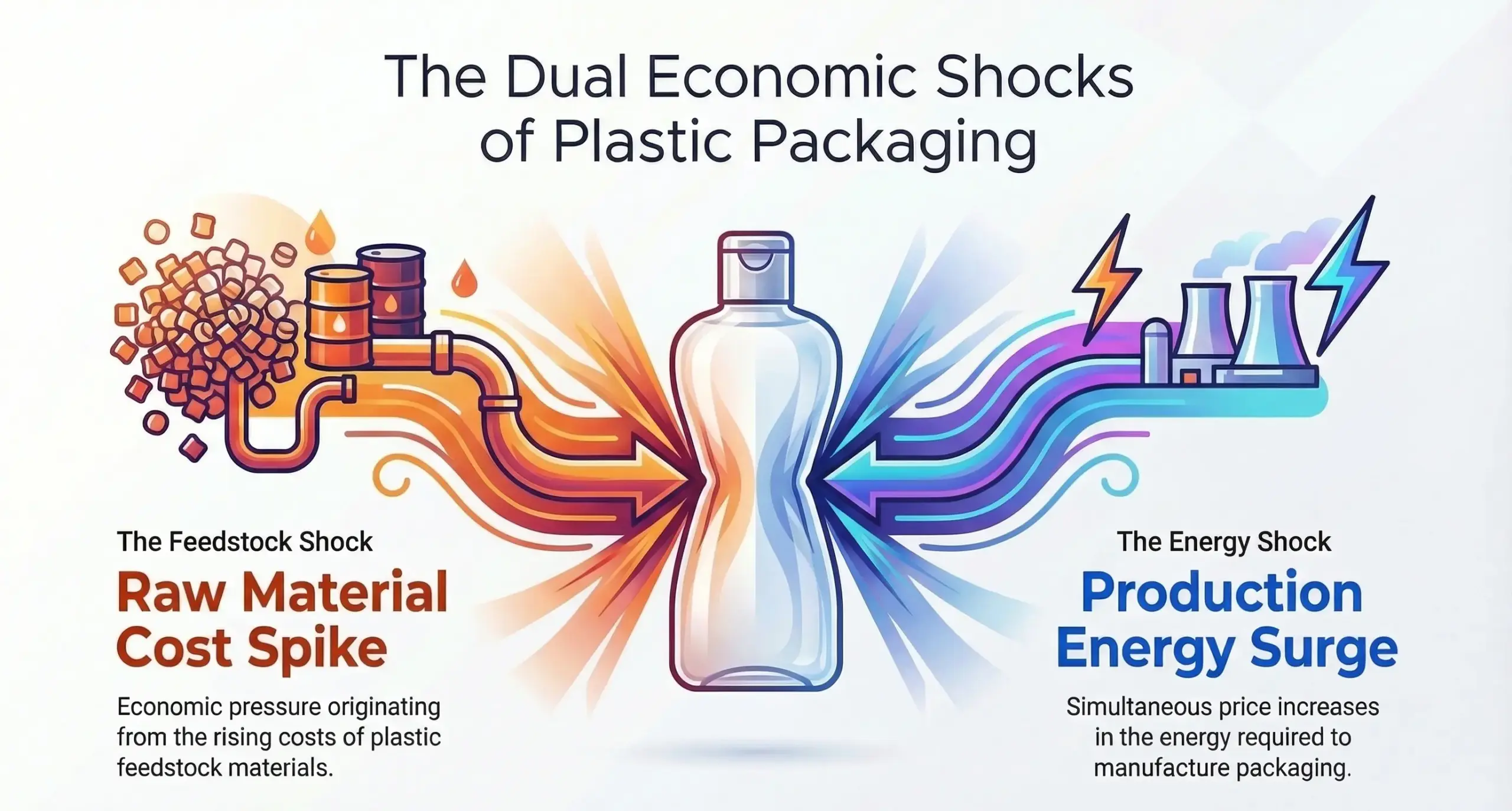 the dual economic shocks of plastic packaging