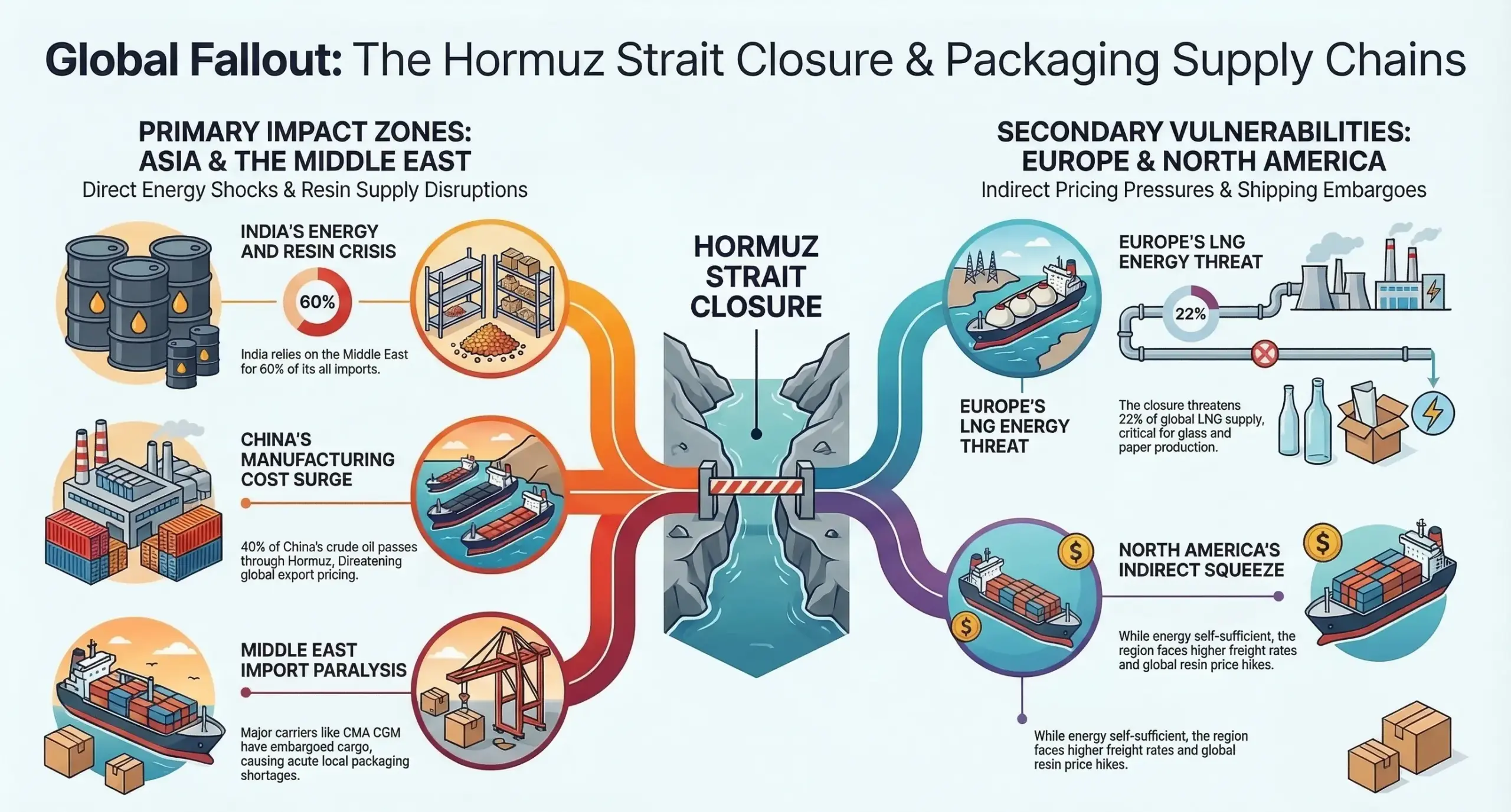 The Hormuz Strait Closure & Packaging Supply Chains