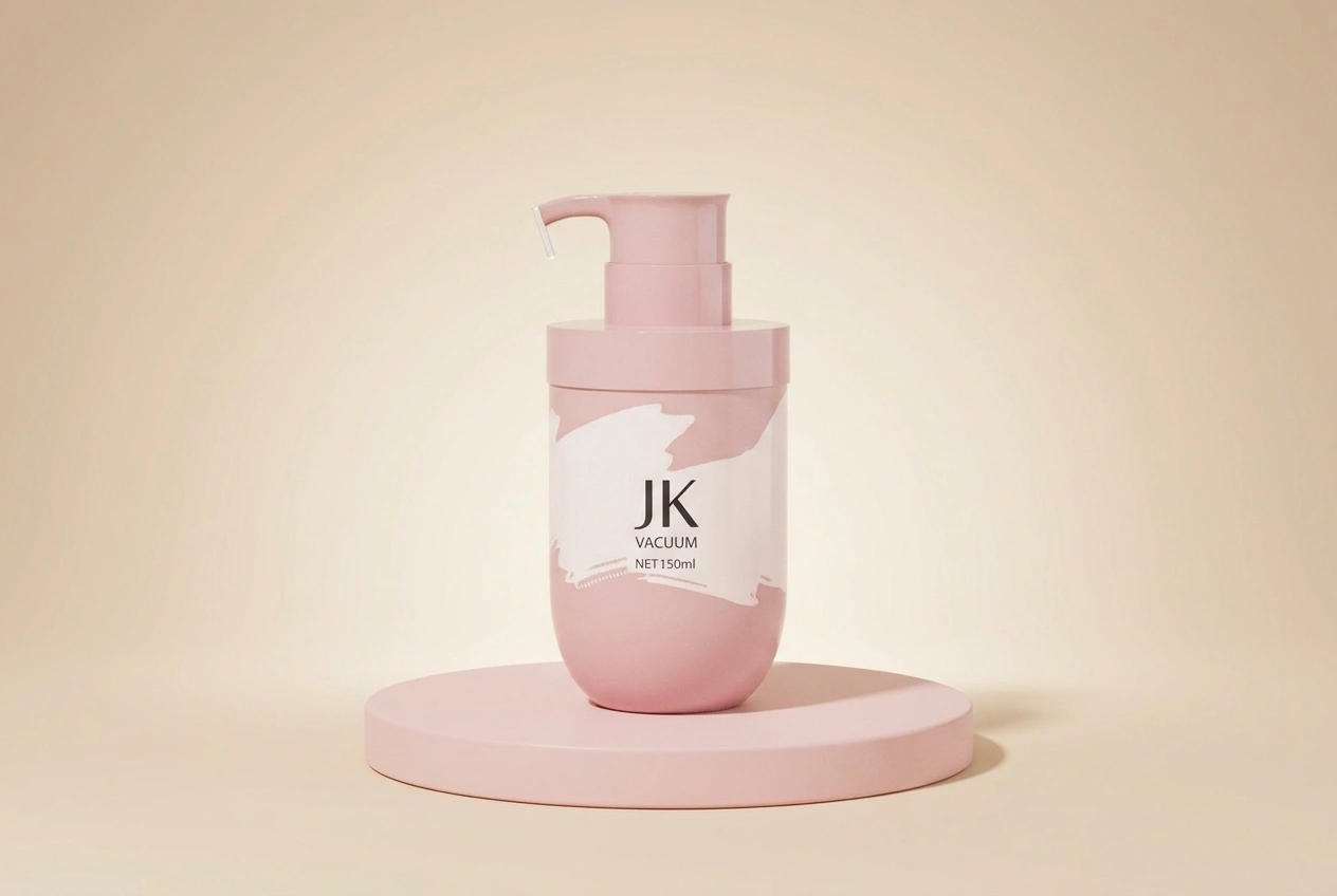 Disc-Top Cap shampoo bottle