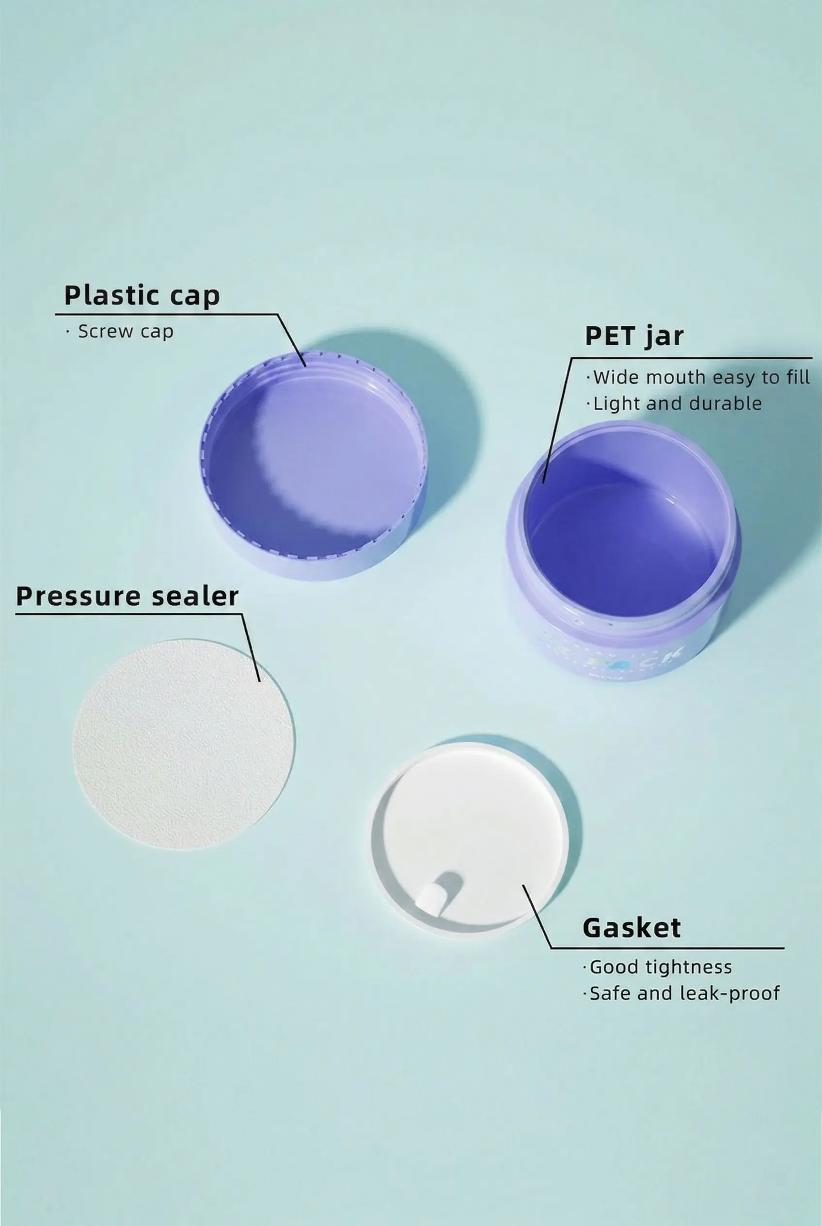 Airtight Sealing to Prevent Oxidation & Contamination