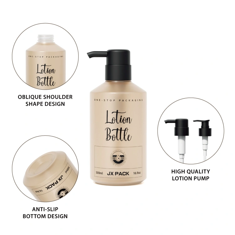 Anti-slip bathroom dispenser bottle
