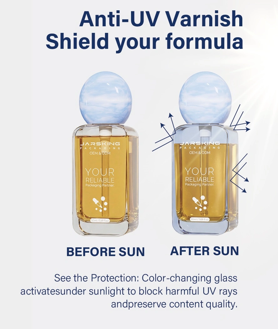 Anti-UV varnish shield your formula