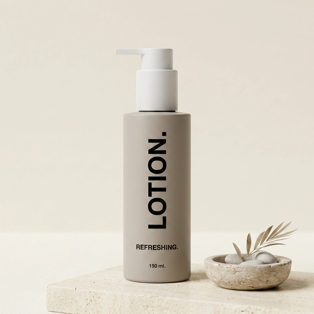 Clean & Minimal shampoo packaging