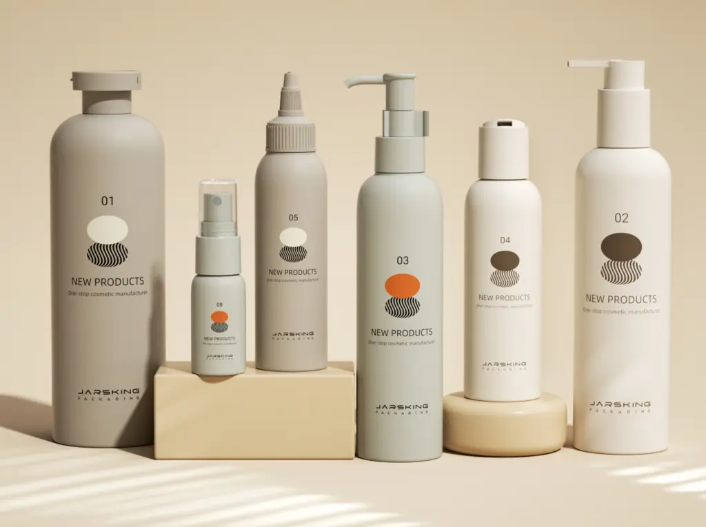 costom plastic shampoo packaging