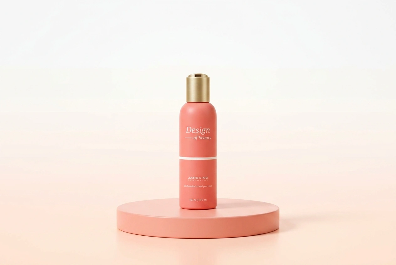 Disc-Top Cap shampoo bottle