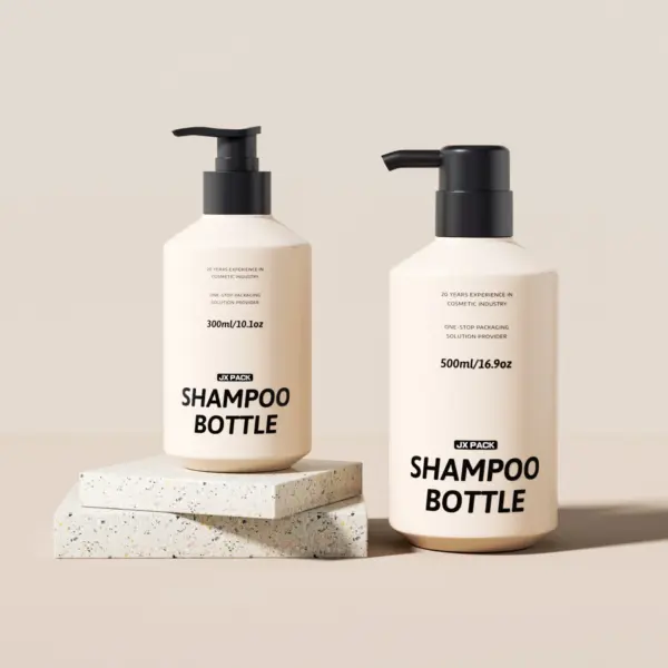 Eco-friendly plastic cosmetic bottles