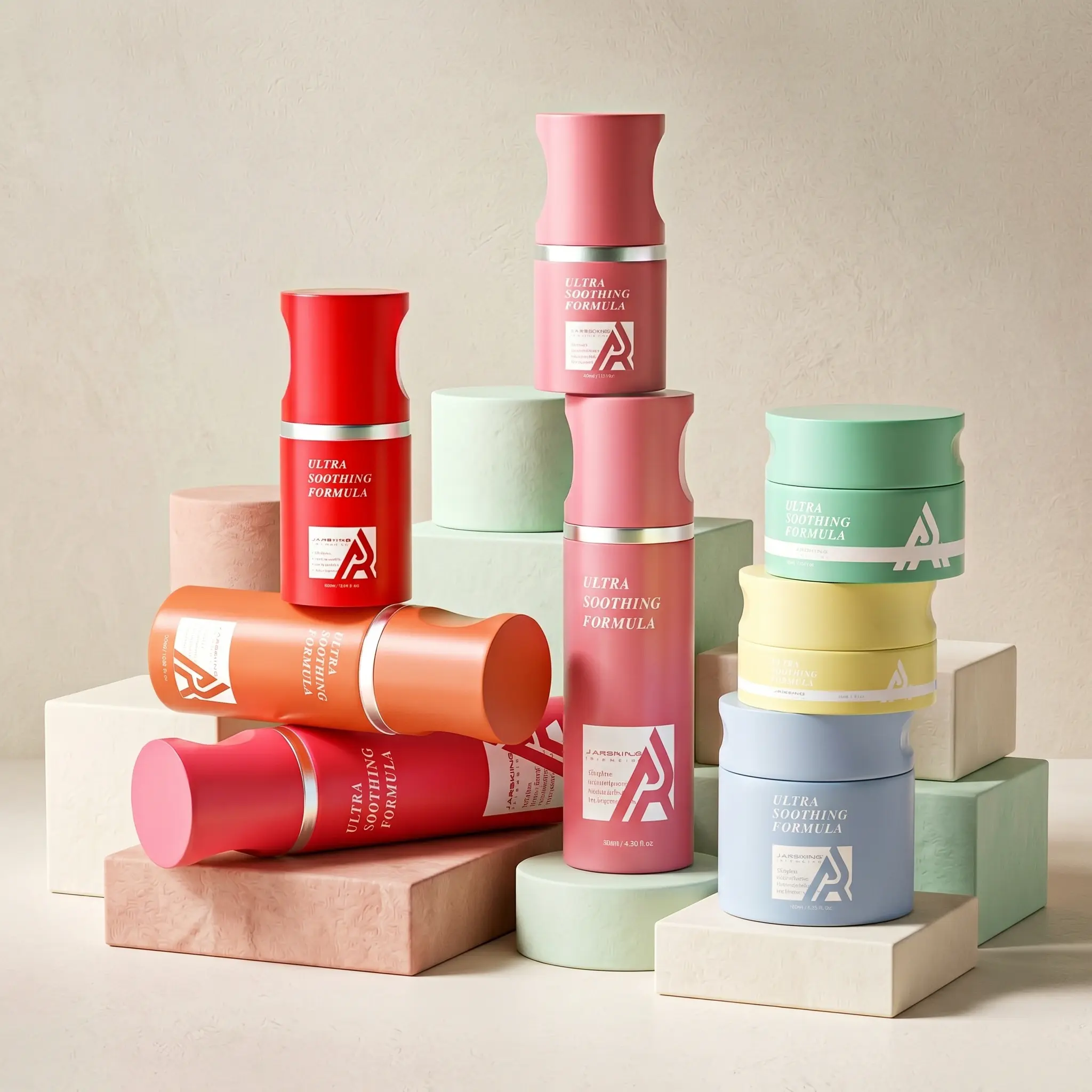 Ergonomic cosmetic packaging
