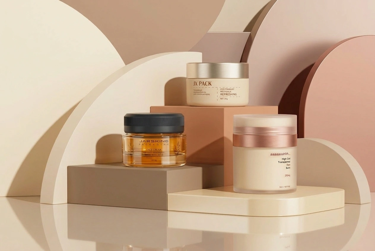 Glass vs. Plastic vs. Acrylic Cosmetic Jars