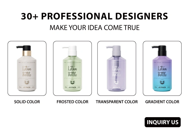 High-end body wash packaging