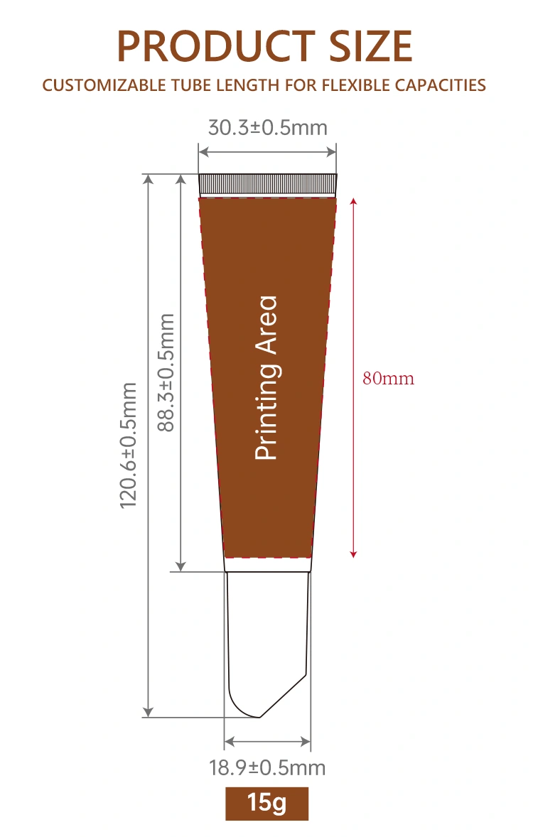 Private label soft-touch tubes