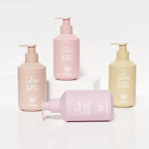 Salon professional shampoo bottles