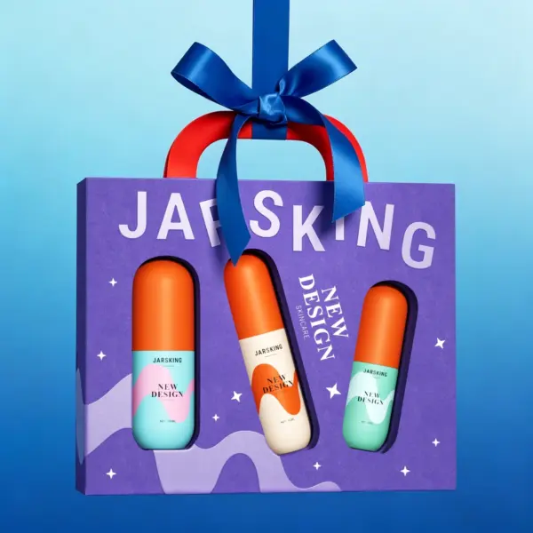 Skincare set with window box