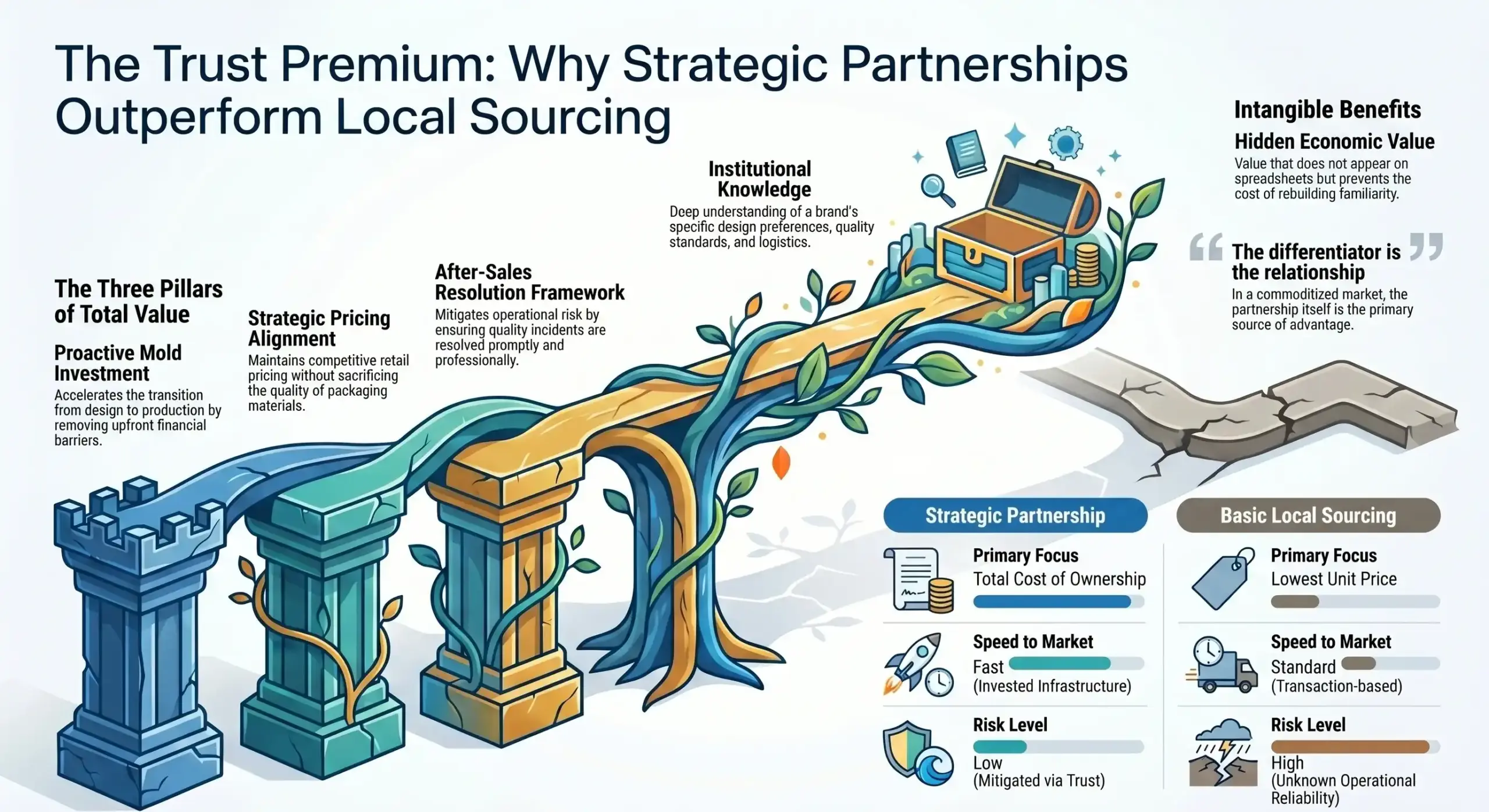 Why Strategic Partnerships Outperform Local Sourcing