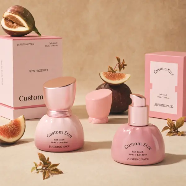 Asymmetrical cosmetic bottle manufacturer