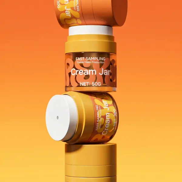 Custom color airless packaging