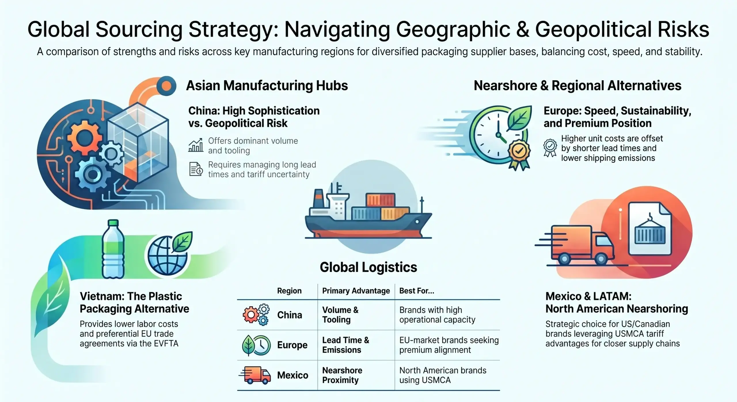 Global Sourcing Strategy Navigating Geographic & Geopolitical Risks