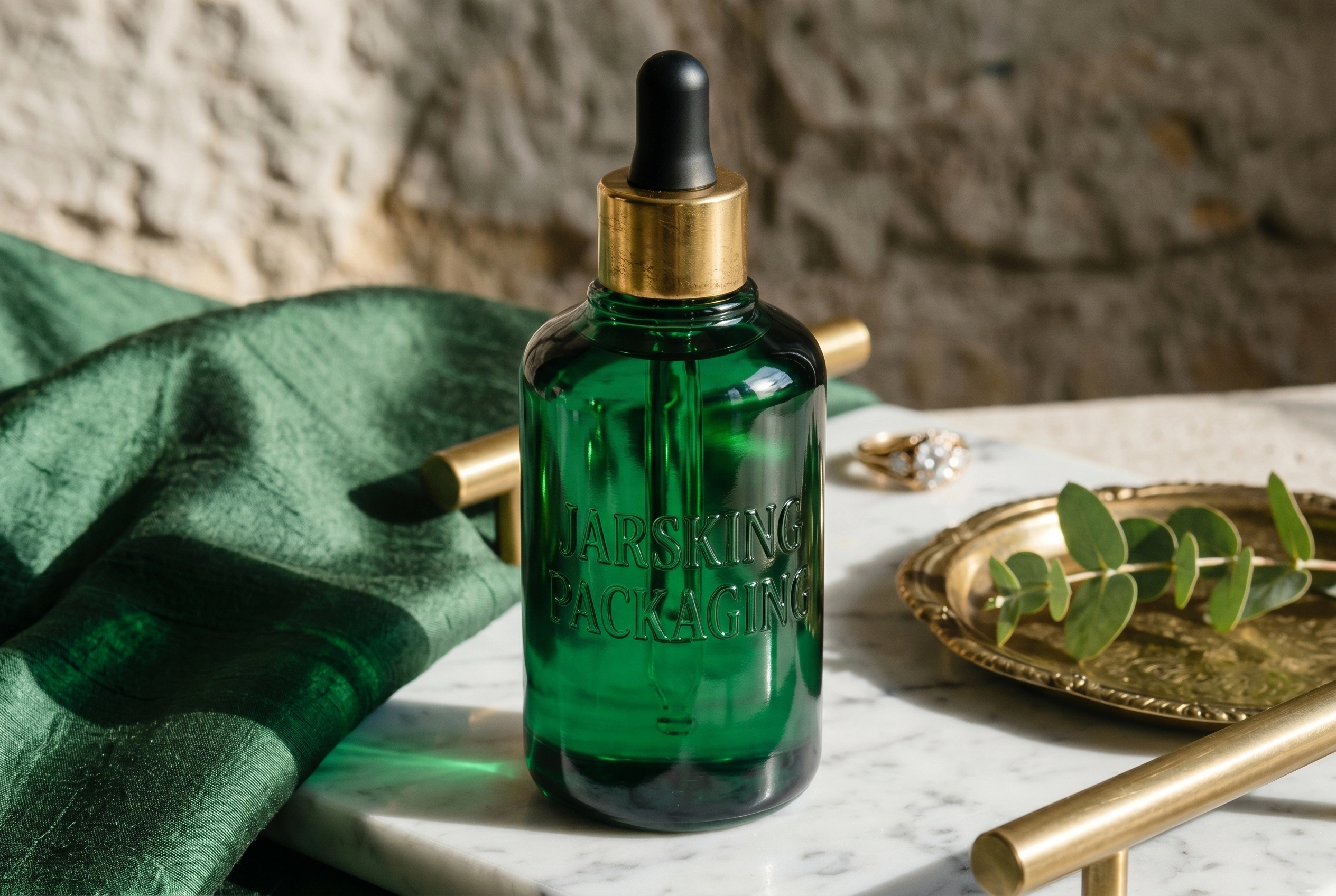 Luxury Facial Oil serum bottle